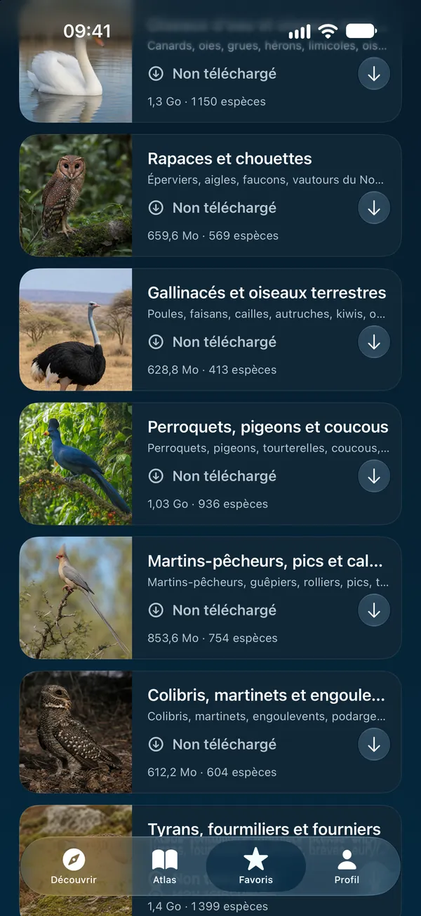 Packs hors ligne