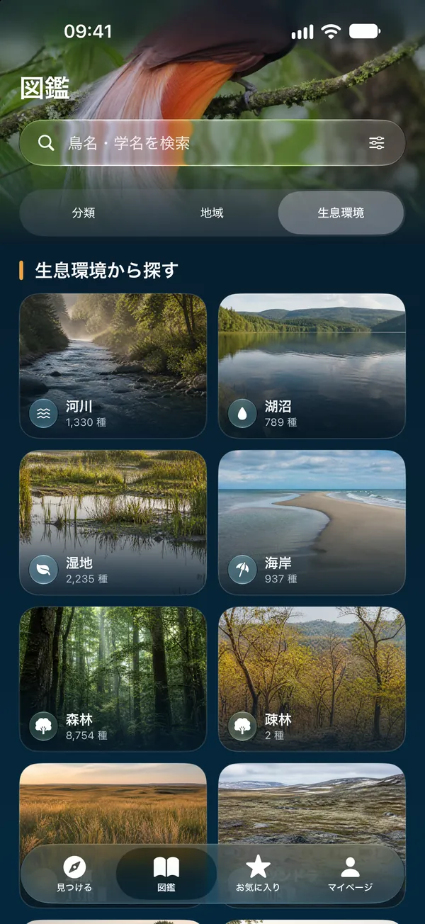 生息環境から探す